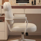 Cute Bear Shape Leather Office Chair
