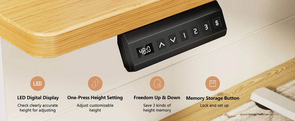 Electric Standing Desk for Ergonomic Workstation