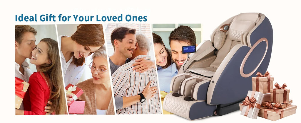 4D SL-Track Massager with App and Yoga Stretch