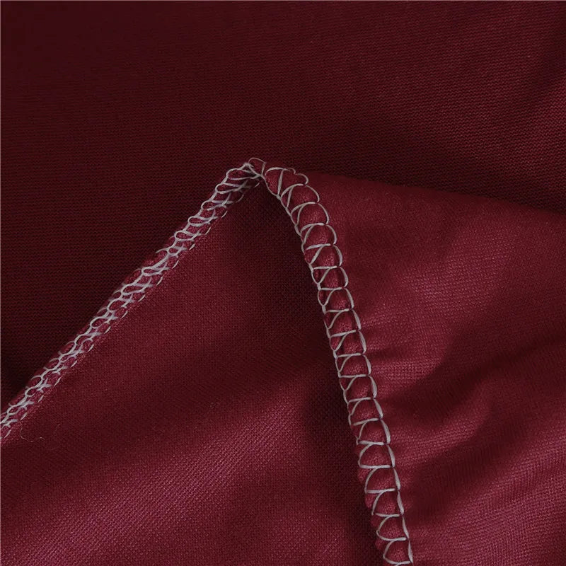 4-Piece Solid Stretch Recliner Sofa Cover
