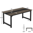 Large Modern Office Computer Writing Desk