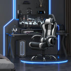 Ergonomic Gaming Chair with Massage and Footrest