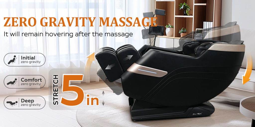 Zero Gravity Recliner with Heating and Bluetooth