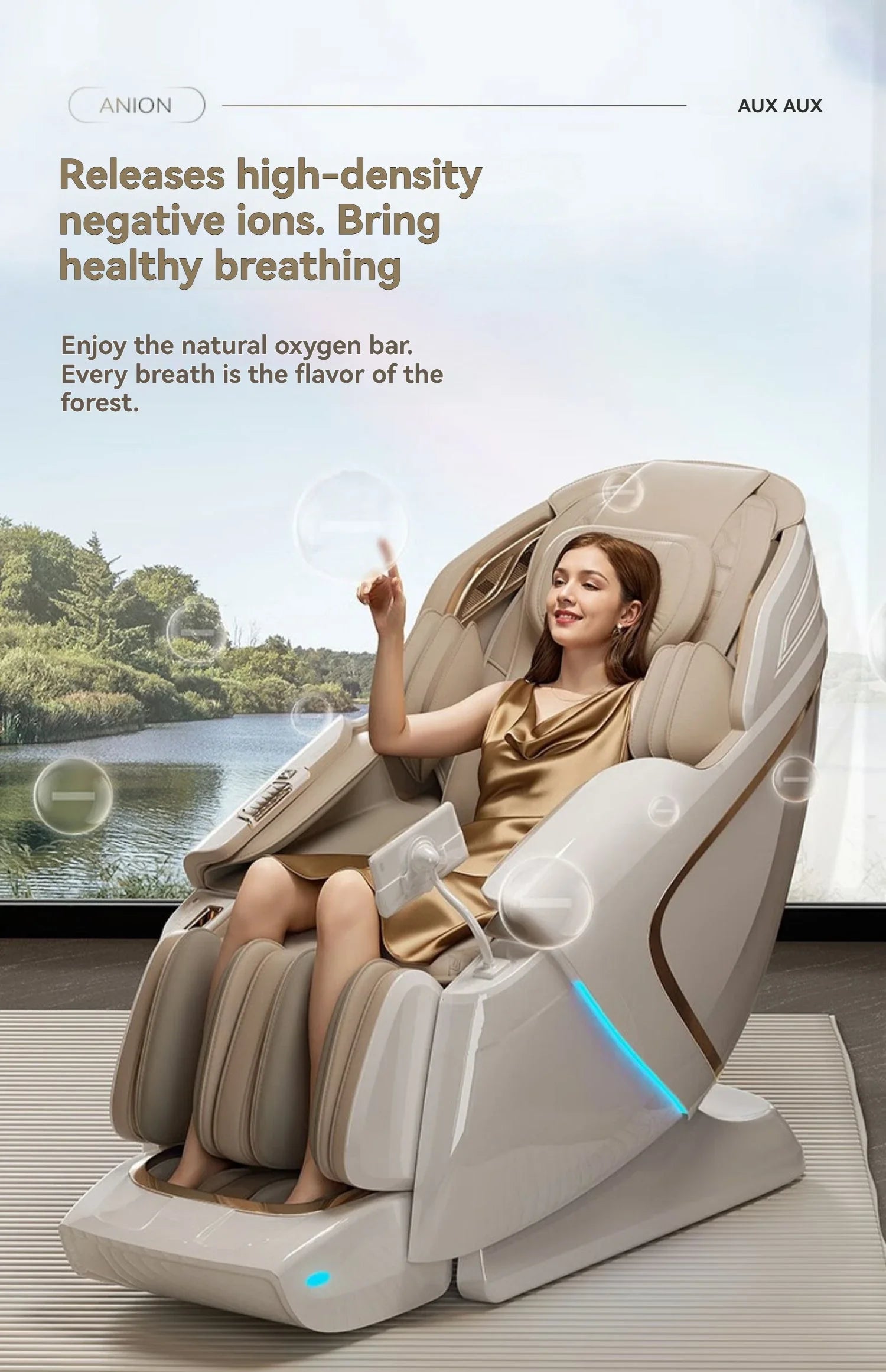 4D Electric Full Body Zero Gravity Chair