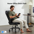 Ergonomic Executive Leather Office Chair