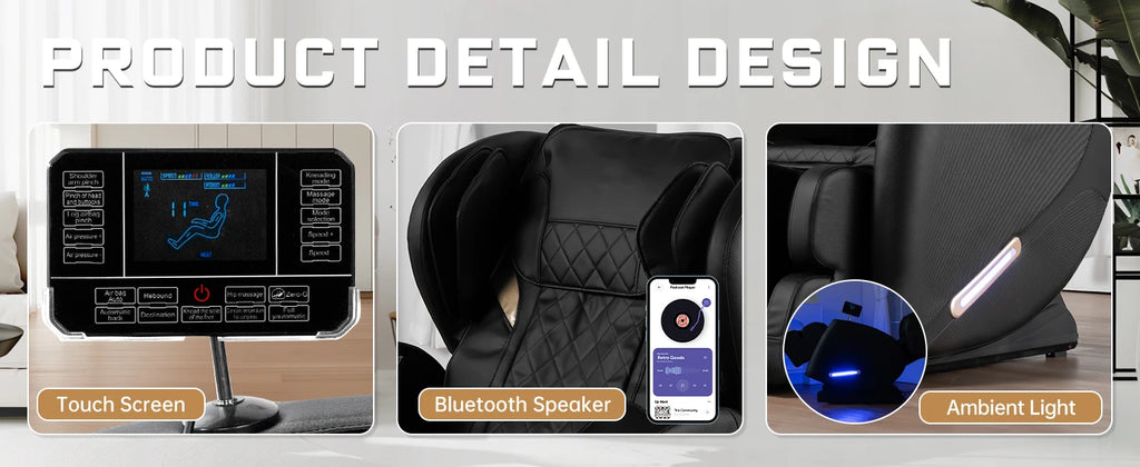 Zero Gravity Recliner Massage Chair with Heating