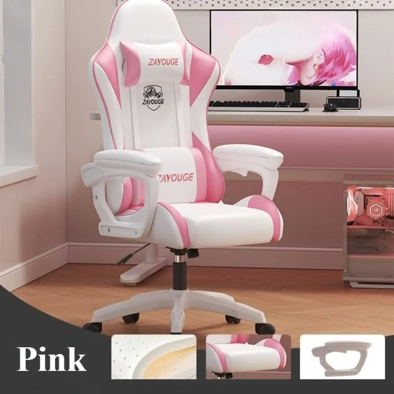 Ergonomic Swivel Office Chair with Back Support