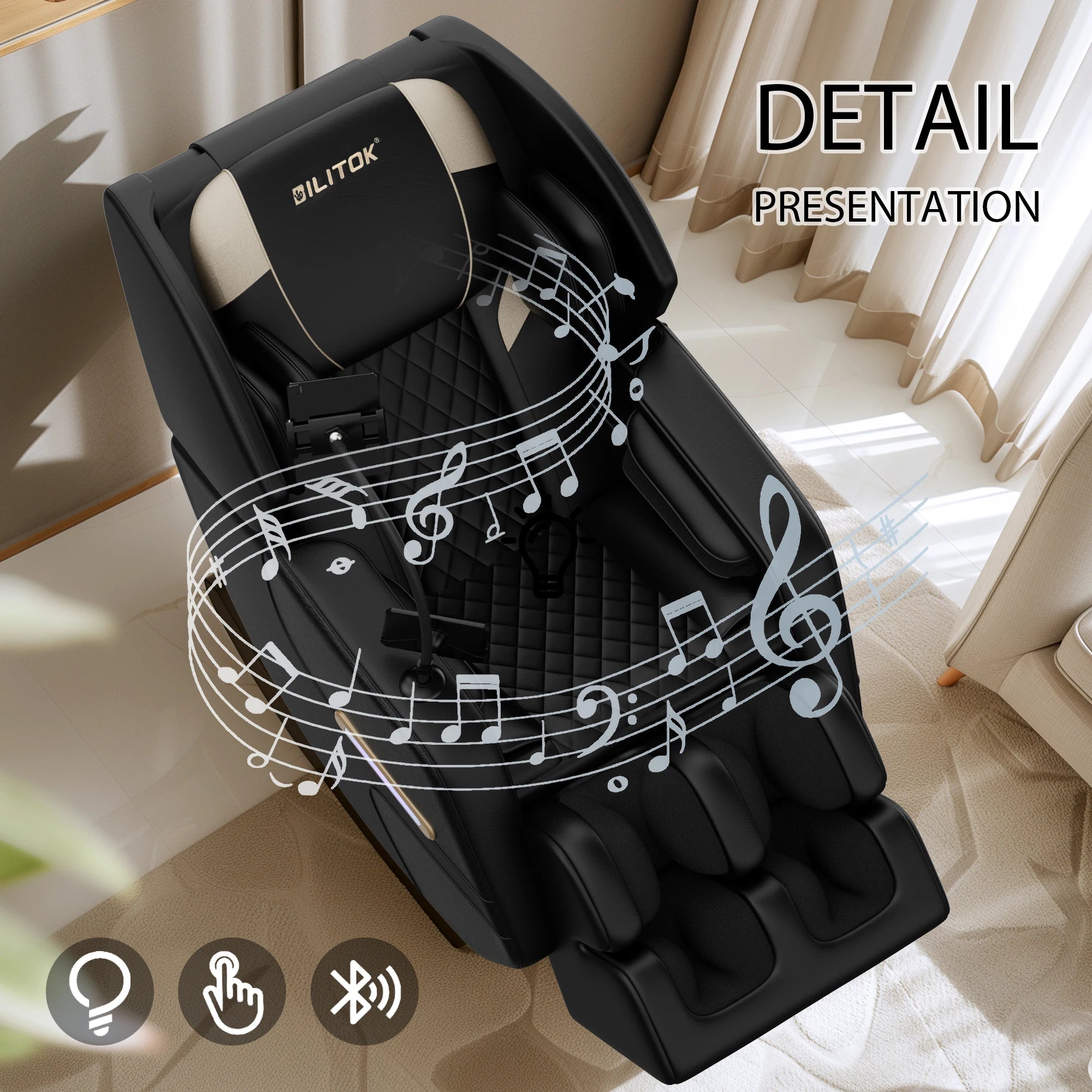 Zero Gravity Full-Body Massage Recliner