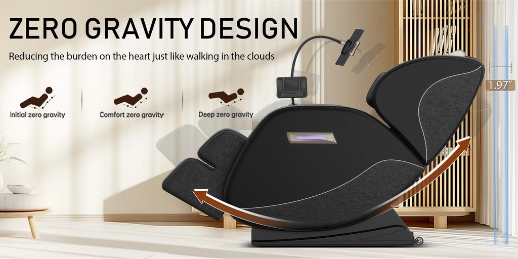 Zero Gravity Massage Chair with Heating and Airbags