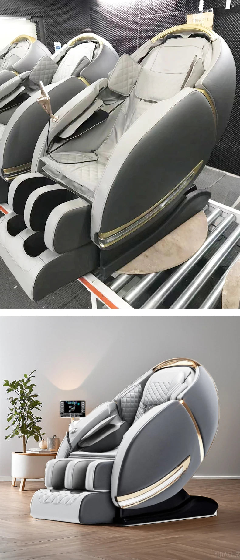 4D SL Airbag Zero Gravity Massage Chair