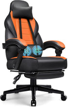 Heavy Duty Ergonomic Gaming Chair with Footrest