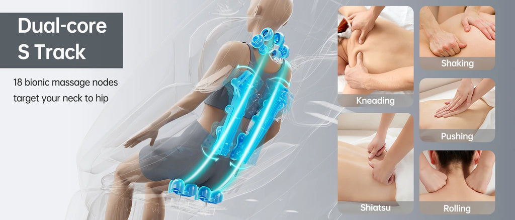 Full Body Massage Recliner with Zero Gravity