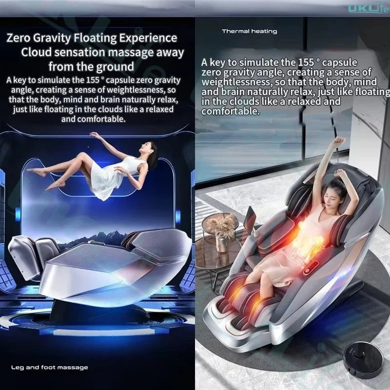 Luxury 4D Zero Gravity Massage Sofa with Heating