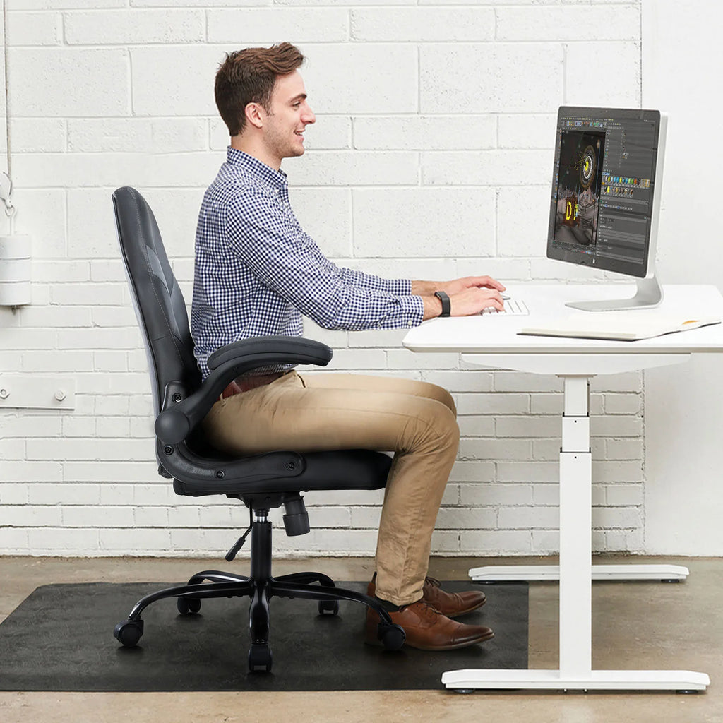 Adjustable PU Leather Racing Gaming Chair