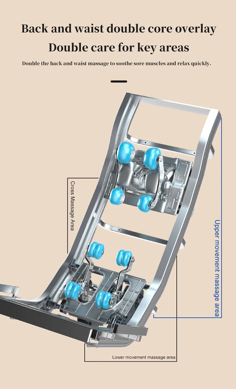 4D Electric Full Body Zero Gravity Chair