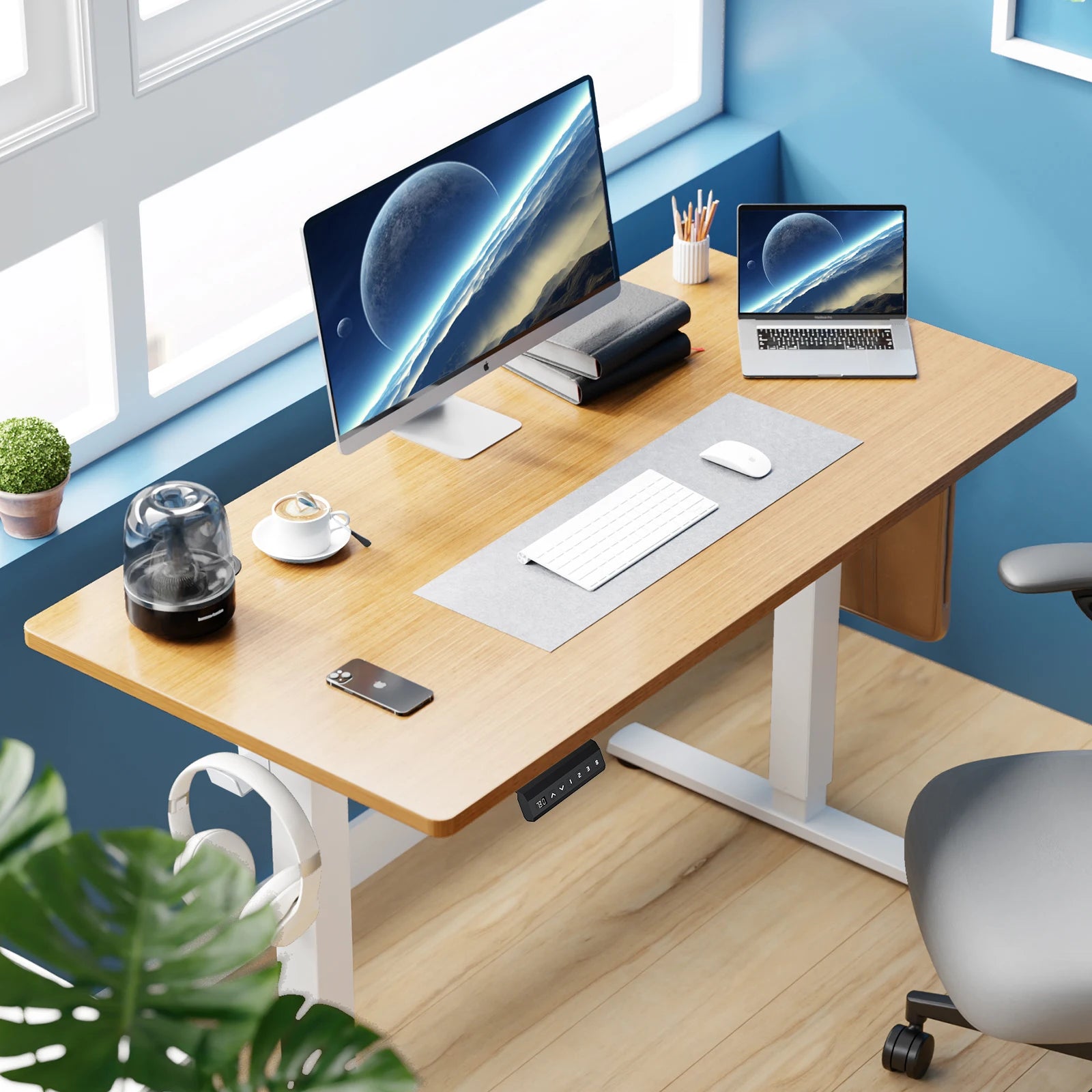 Electric Standing Desk for Ergonomic Workstation