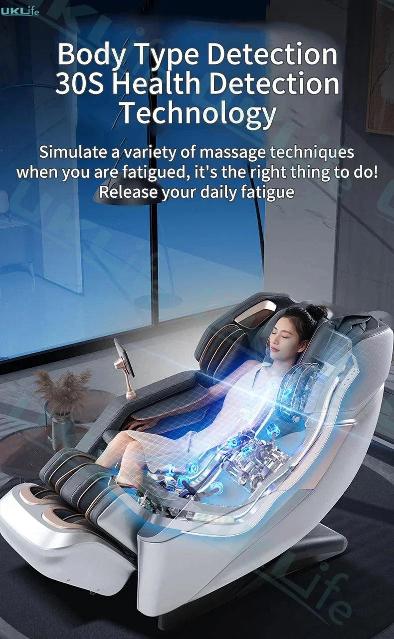Luxury 4D Zero Gravity Massage Sofa with Heating