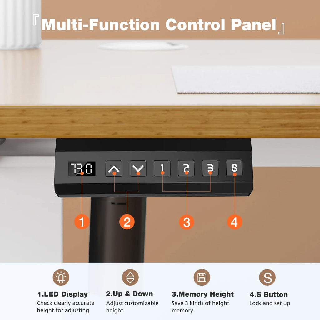 Electric Standing Desk for Ergonomic Workstation