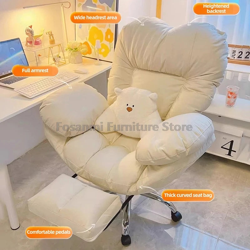 Soft Large Swivel Gaming Office Chair