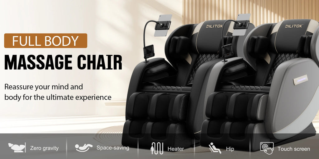 Zero Gravity Massage Chair with Heating and Airbags