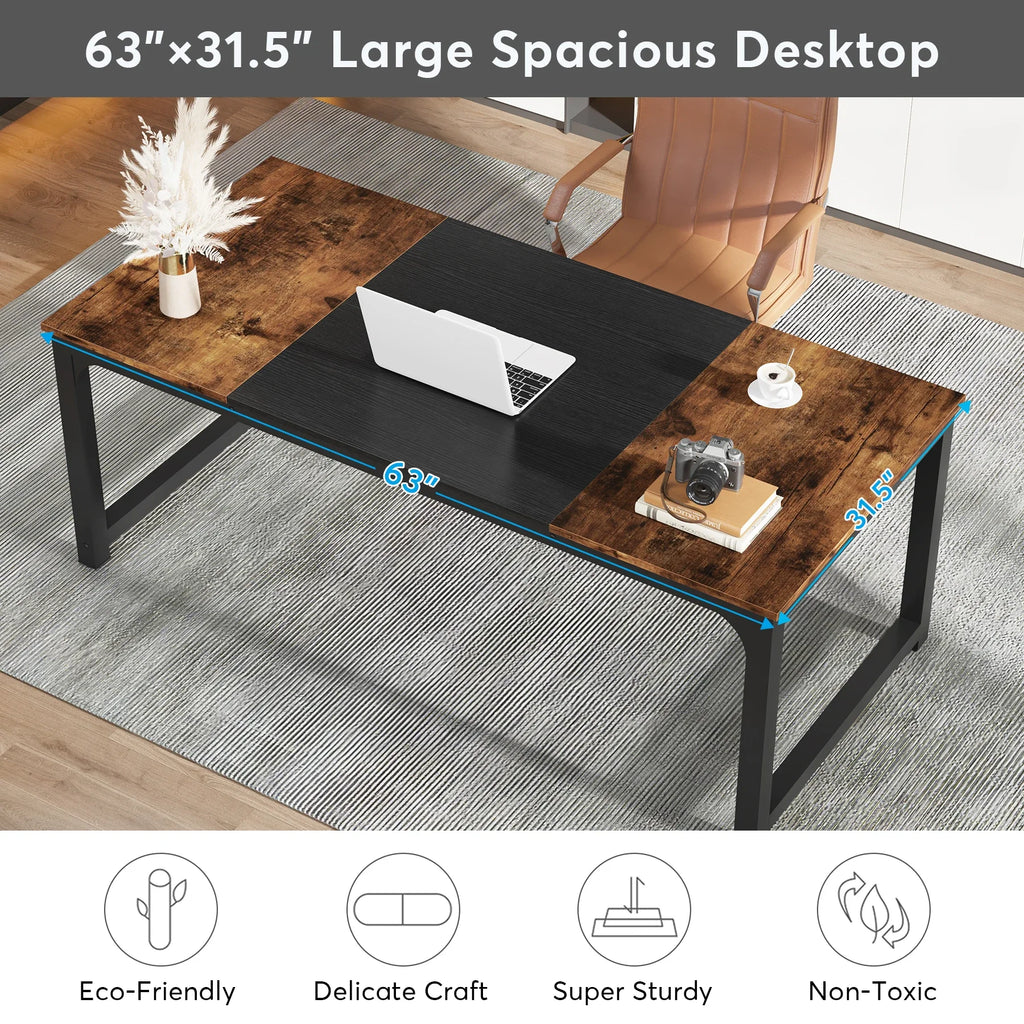Large Modern Office Computer Writing Desk