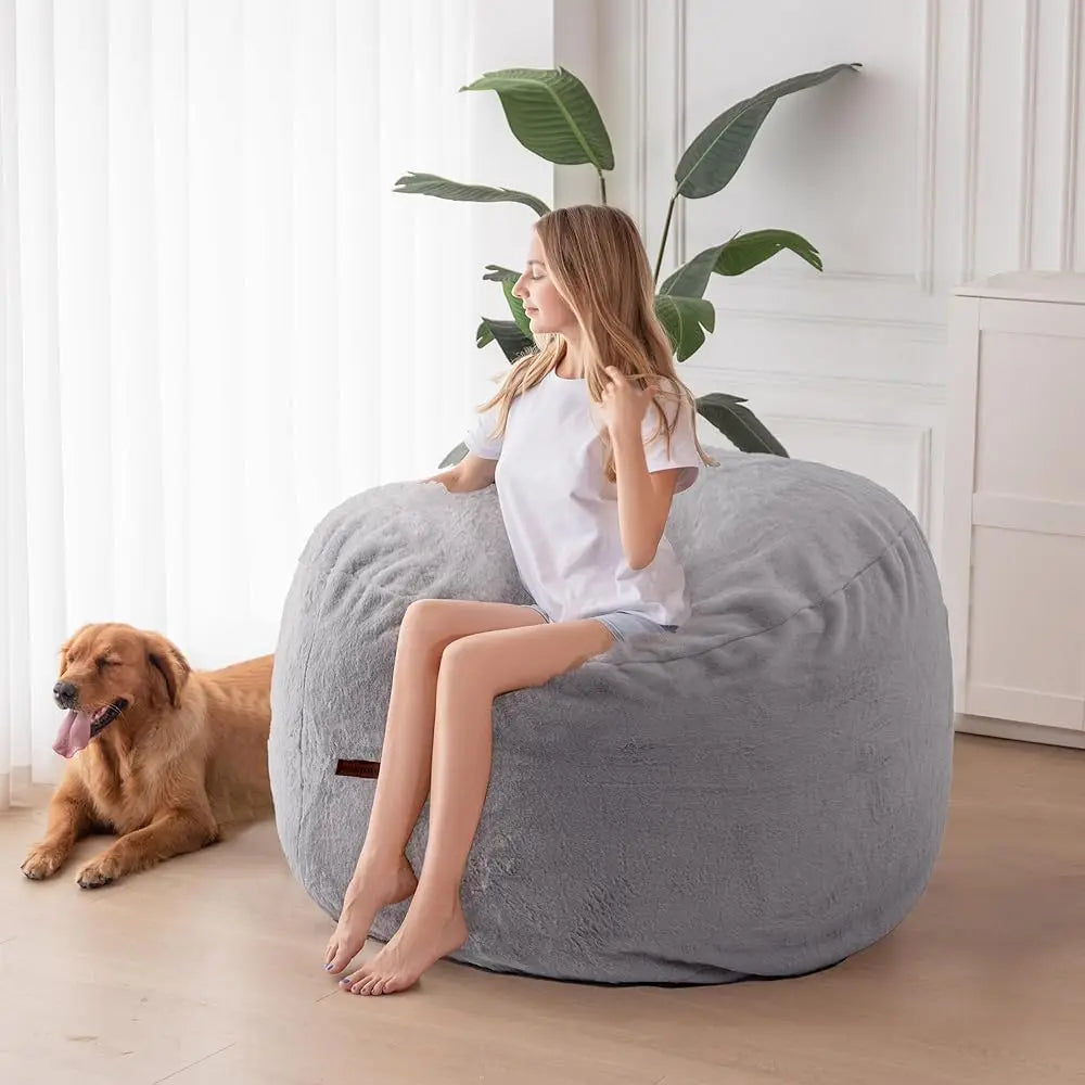 Giant Convertible Bean Bag Chair Bed