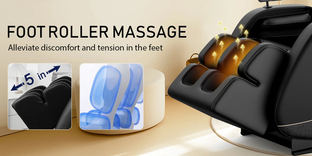 Zero Gravity Massage Chair with Heating and Airbags