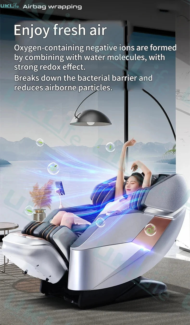 Luxury 4D Zero Gravity Massage Sofa with Heating