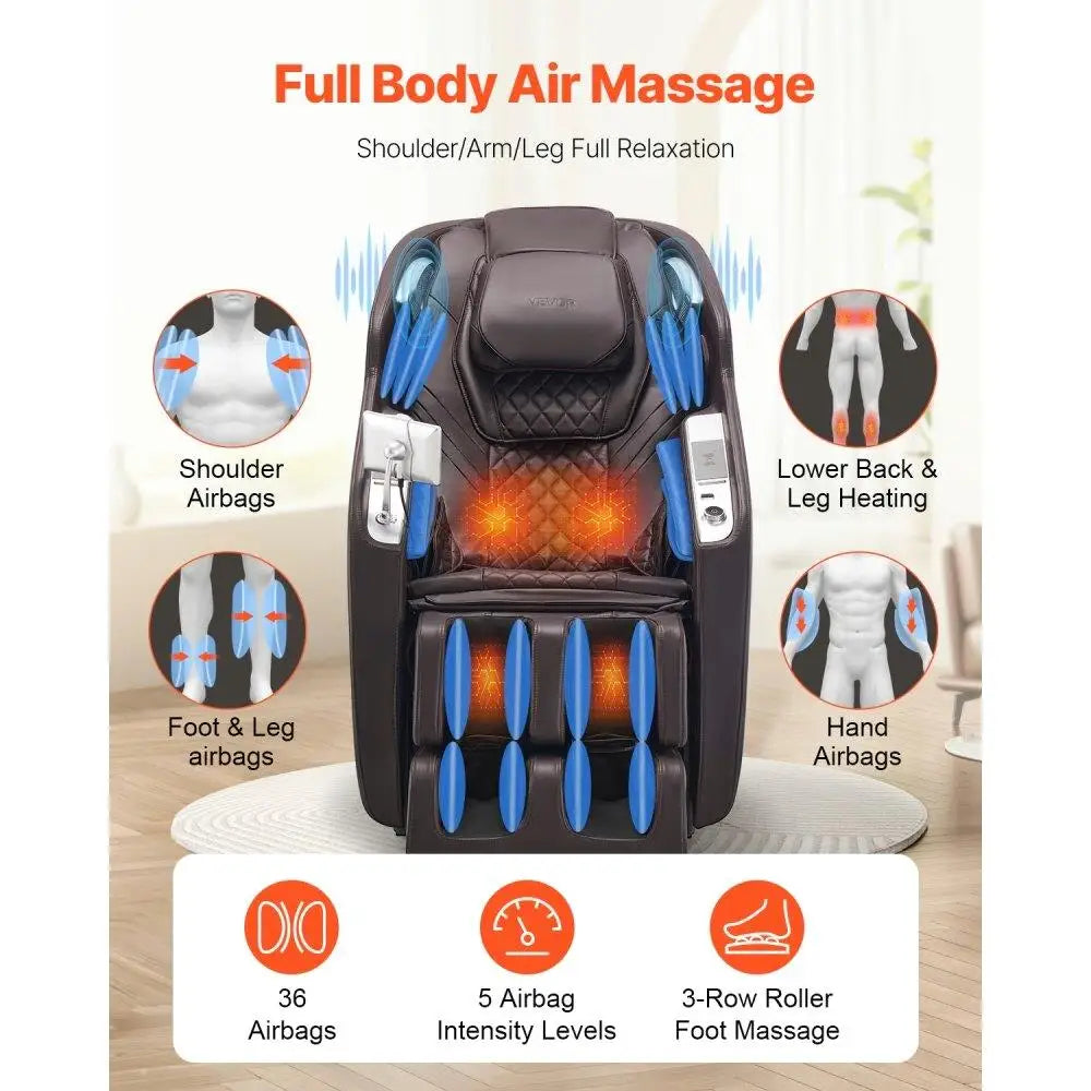 4D Zero Gravity Massage Chair with AI Voice