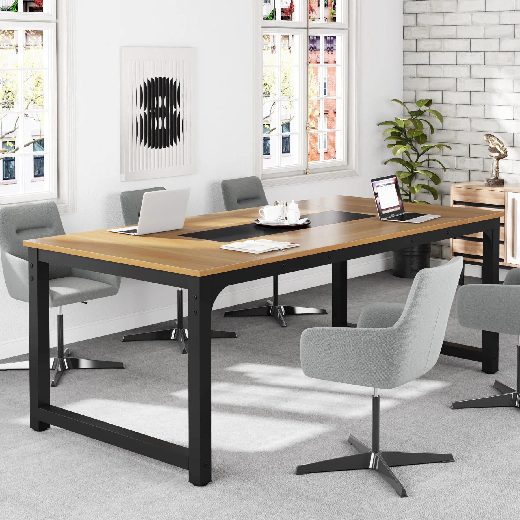 70-Inch Modern Executive Office Computer Desk