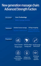 Zero Gravity Massage Chair with Heating and Bluetooth