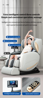 Zero Gravity Massage Chair with Heating and Bluetooth