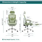Ergonomic Mesh Rocking Gaming Chair