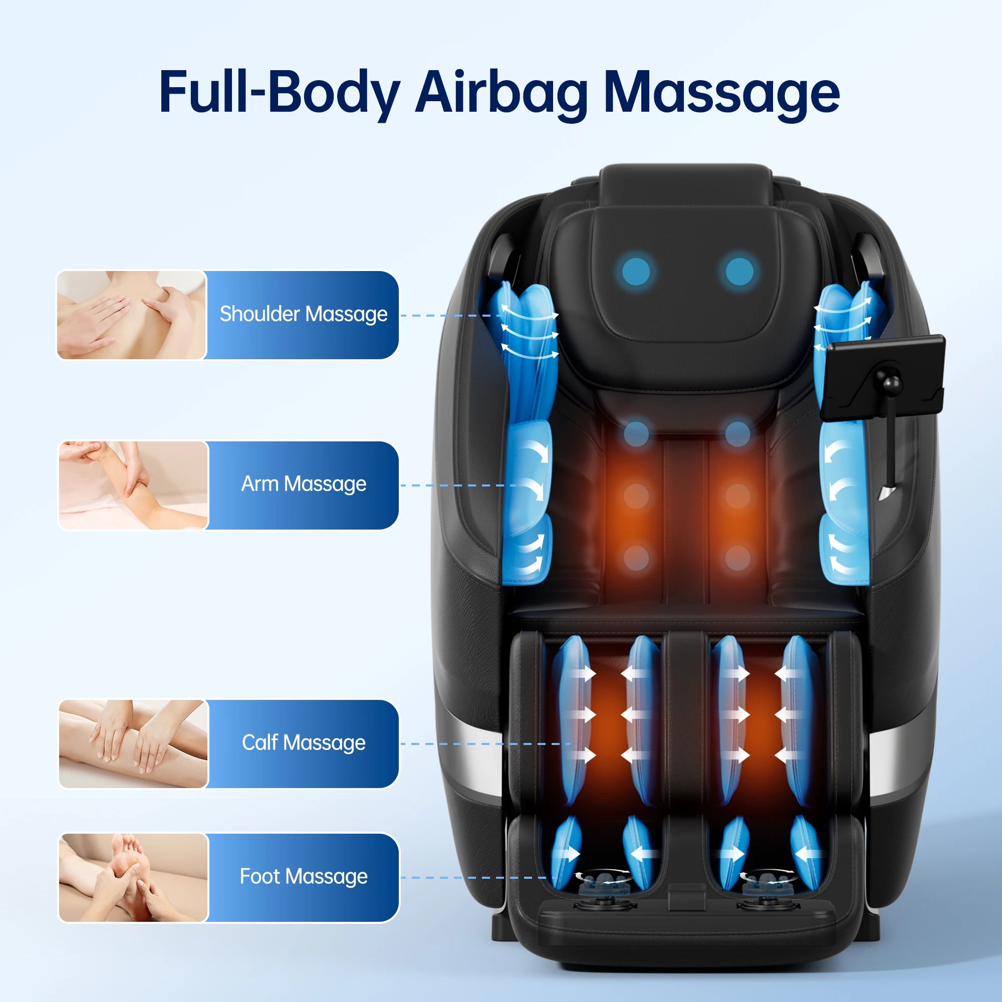 Full Body Massage Recliner with Zero Gravity