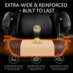 Big and Tall Gaming Chair with Massage and Footrest