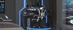 Ergonomic Gaming Chair with Massage and Footrest