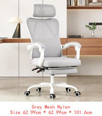 Ergonomic Mesh Office Chair with Footrest and Headrest