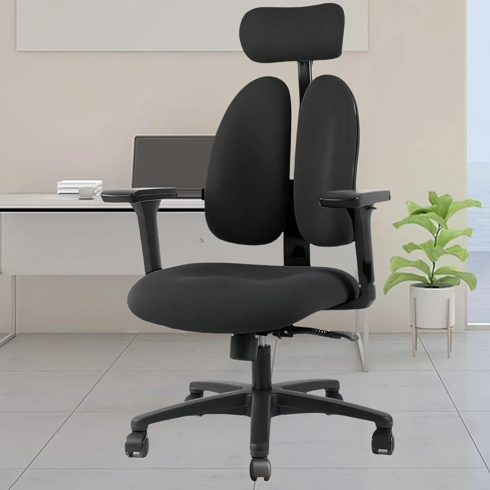 Ergonomic Swivel Office Chair with Memory Foam