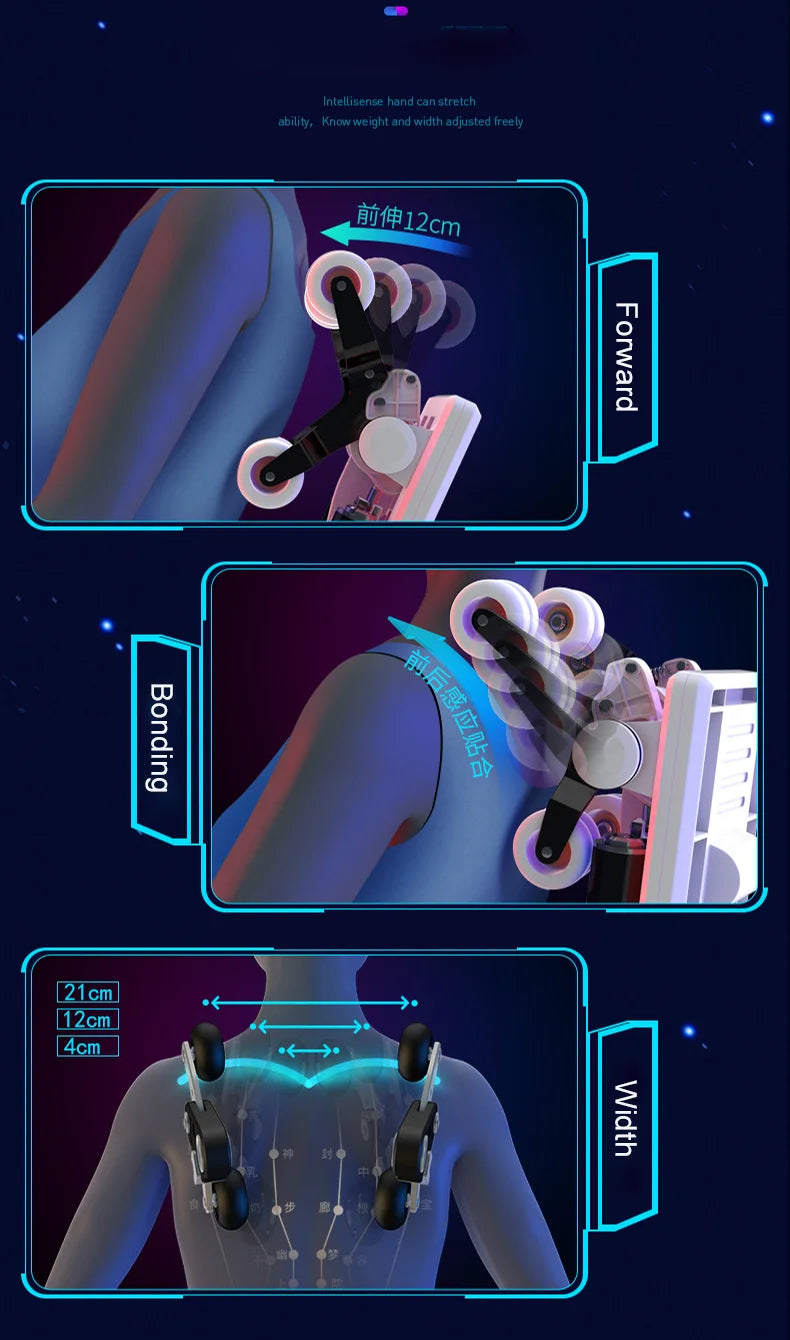 Luxury 4D SL-Track Zero Gravity Massager