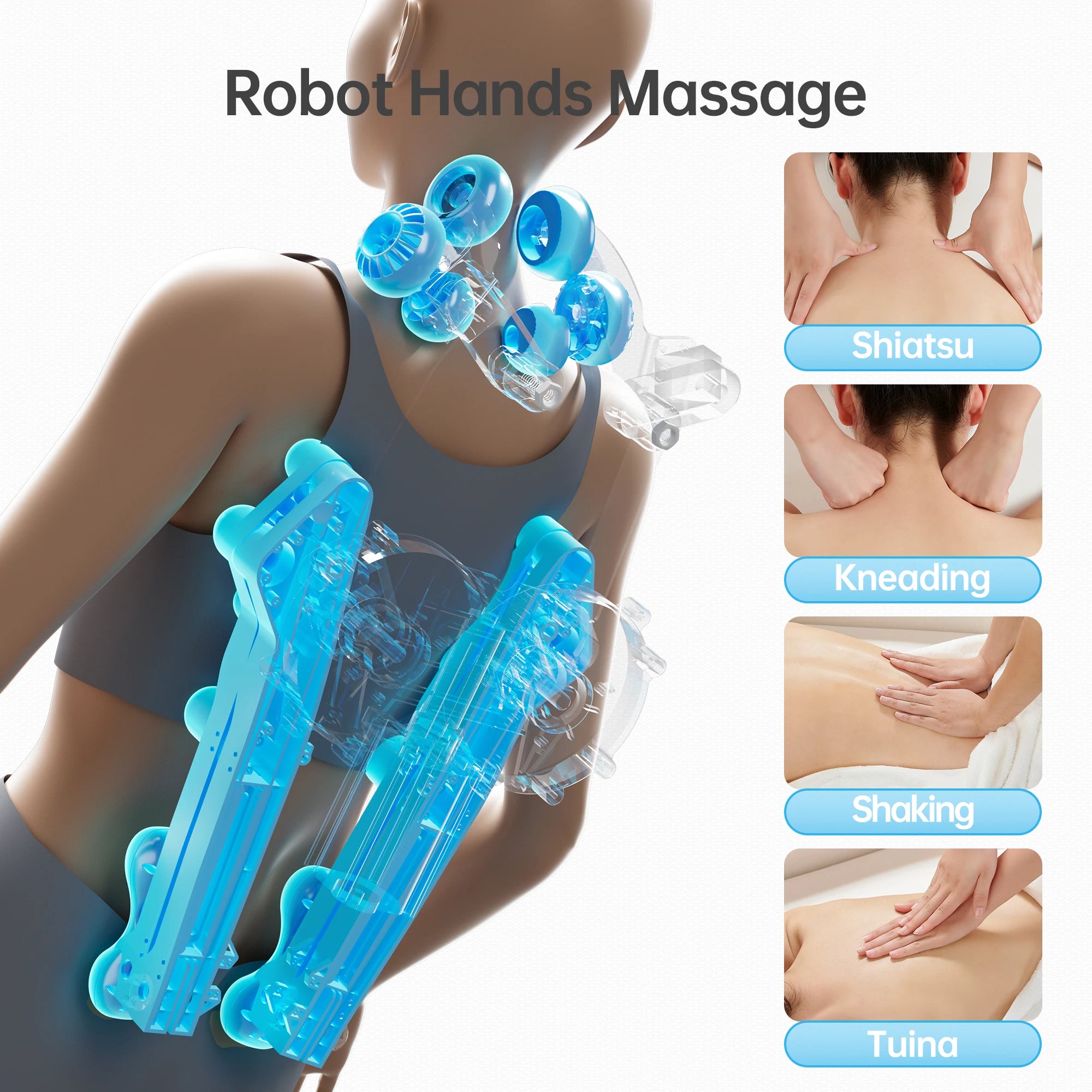 Full Body Massage Recliner with Zero Gravity