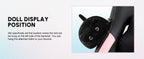 Cute Gaming Chair with Cat Ears and Massage