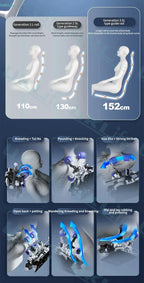 Luxury 4D Zero Gravity Massage Sofa with Heating