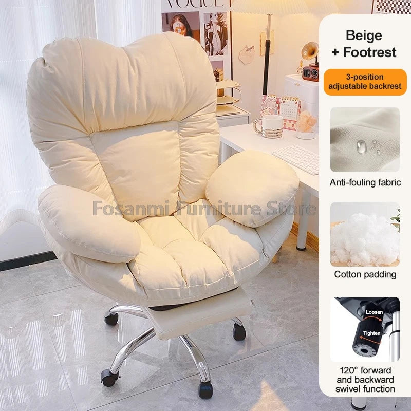 Soft Large Swivel Gaming Office Chair
