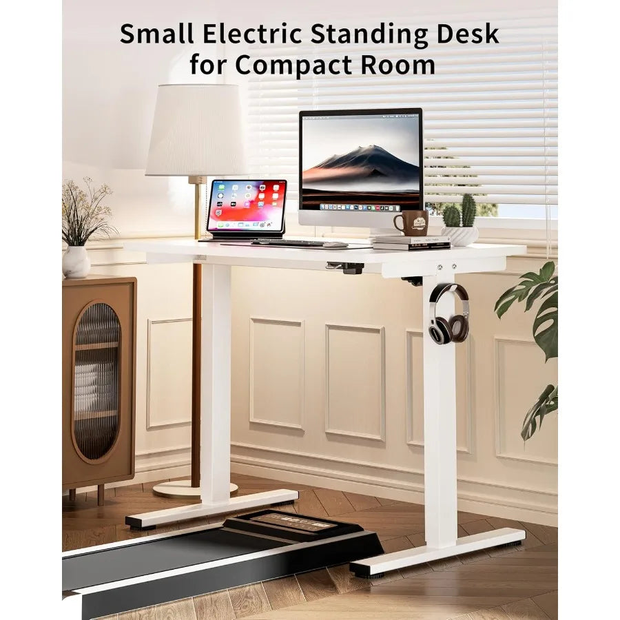Small Electric Standing Desk for Home Office