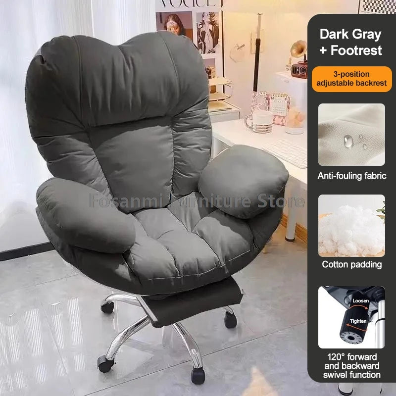 Soft Large Swivel Gaming Office Chair