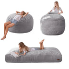 Giant Convertible Bean Bag Chair Bed