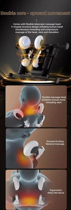 4D Full Body Zero Gravity Shiatsu Recliner
