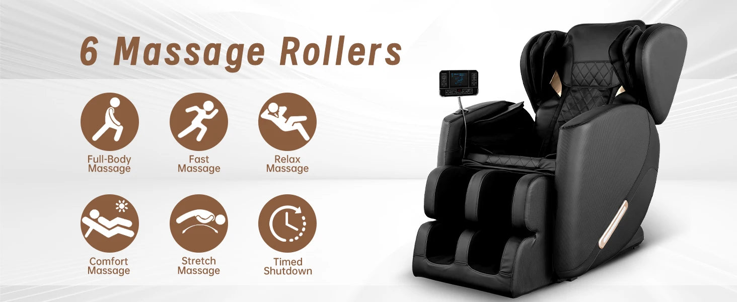 Zero Gravity Recliner Massage Chair with Heating