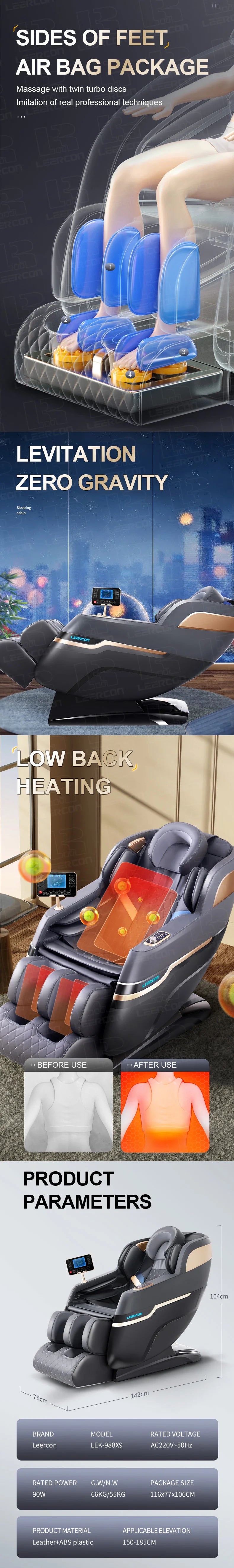 Cheap 4D Zero Gravity Full Body Massager