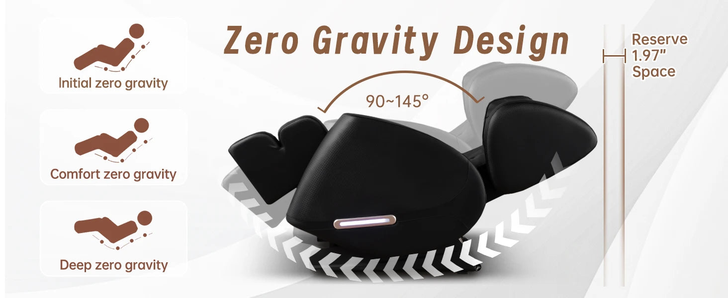 Zero Gravity Recliner Massage Chair with Heating